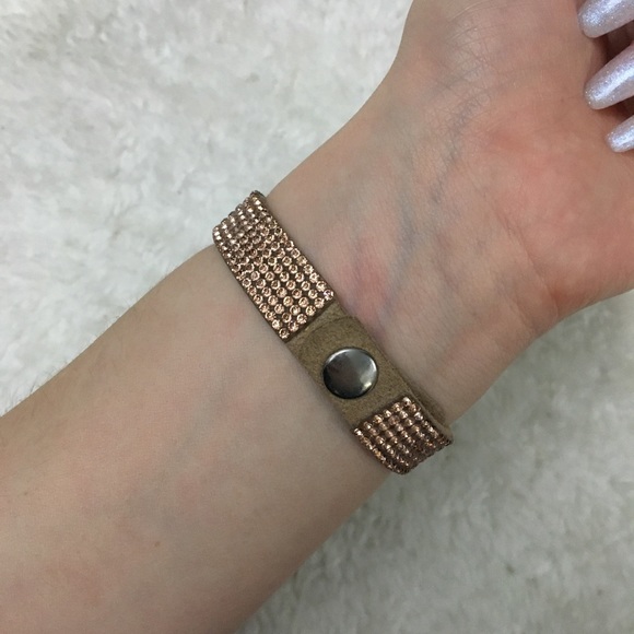 Ultra sparkly amber gem band - Picture 8 of 8